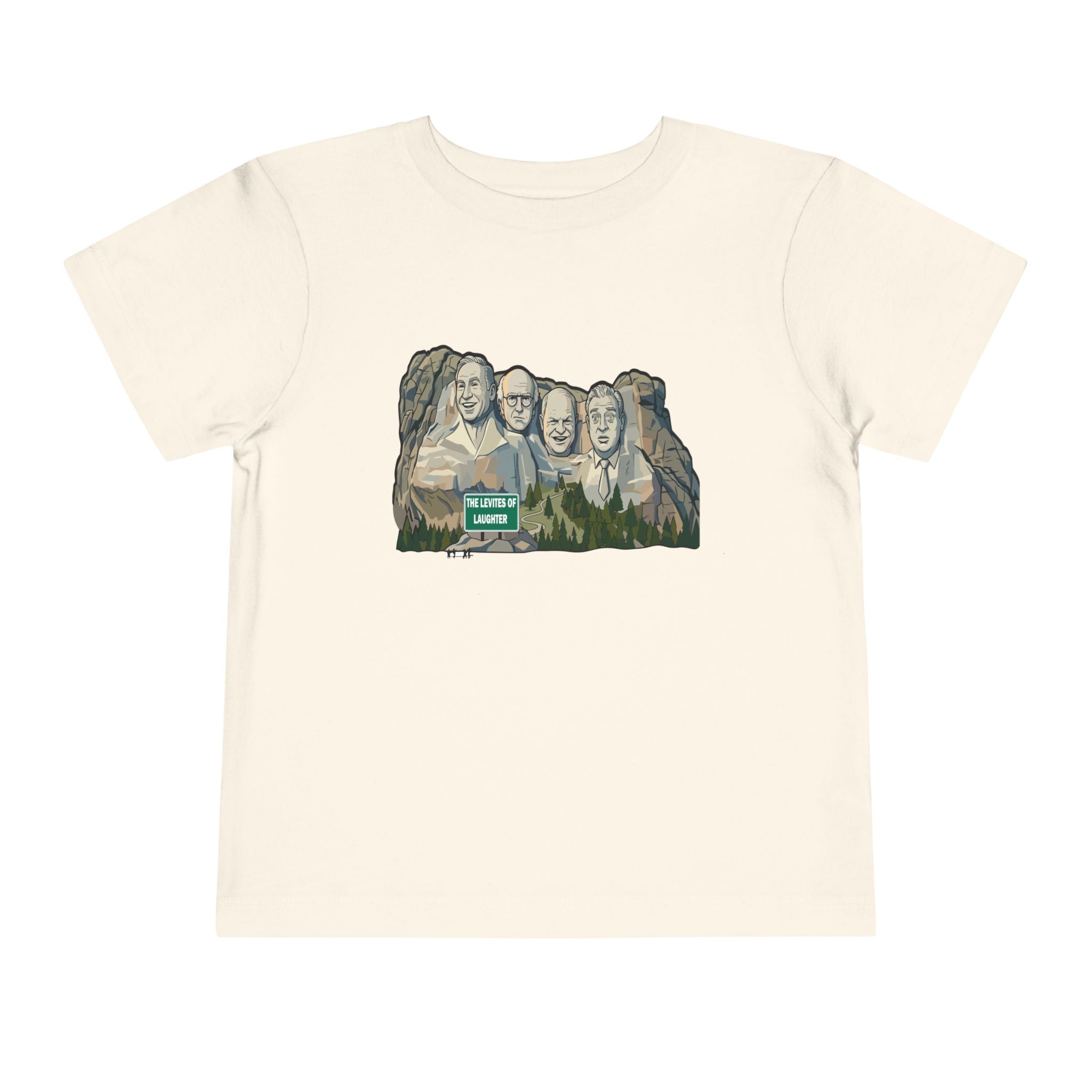Toddler Tee — Mount Rushmore Family Faces Graphic
