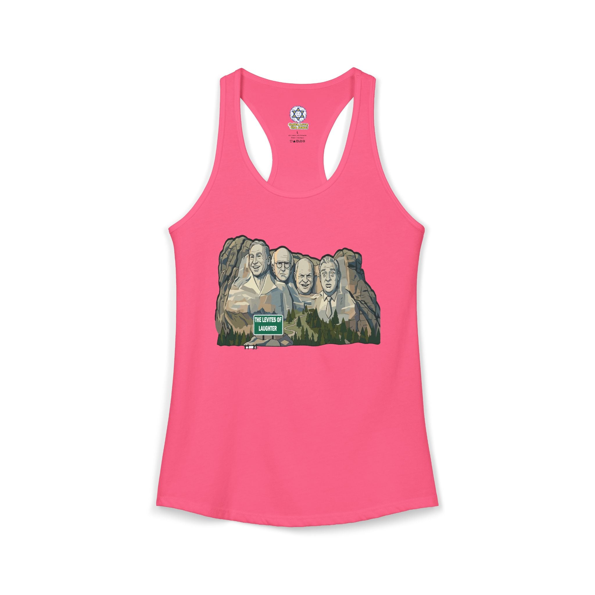 The Levites of Laughter Racerback top