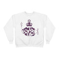 Hebrew Crowned Whale Crewneck Sweatshirt — Feminine Esther Design