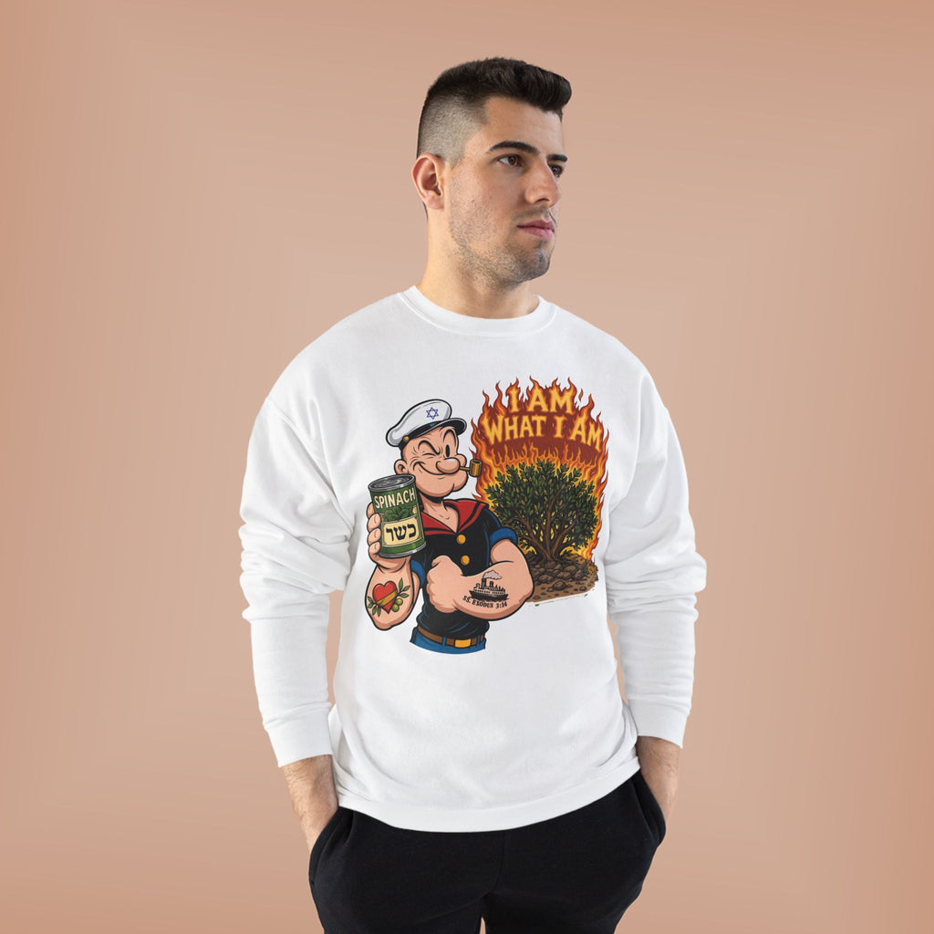 Popeye the Sailor Mensch Crewneck Sweatshirt