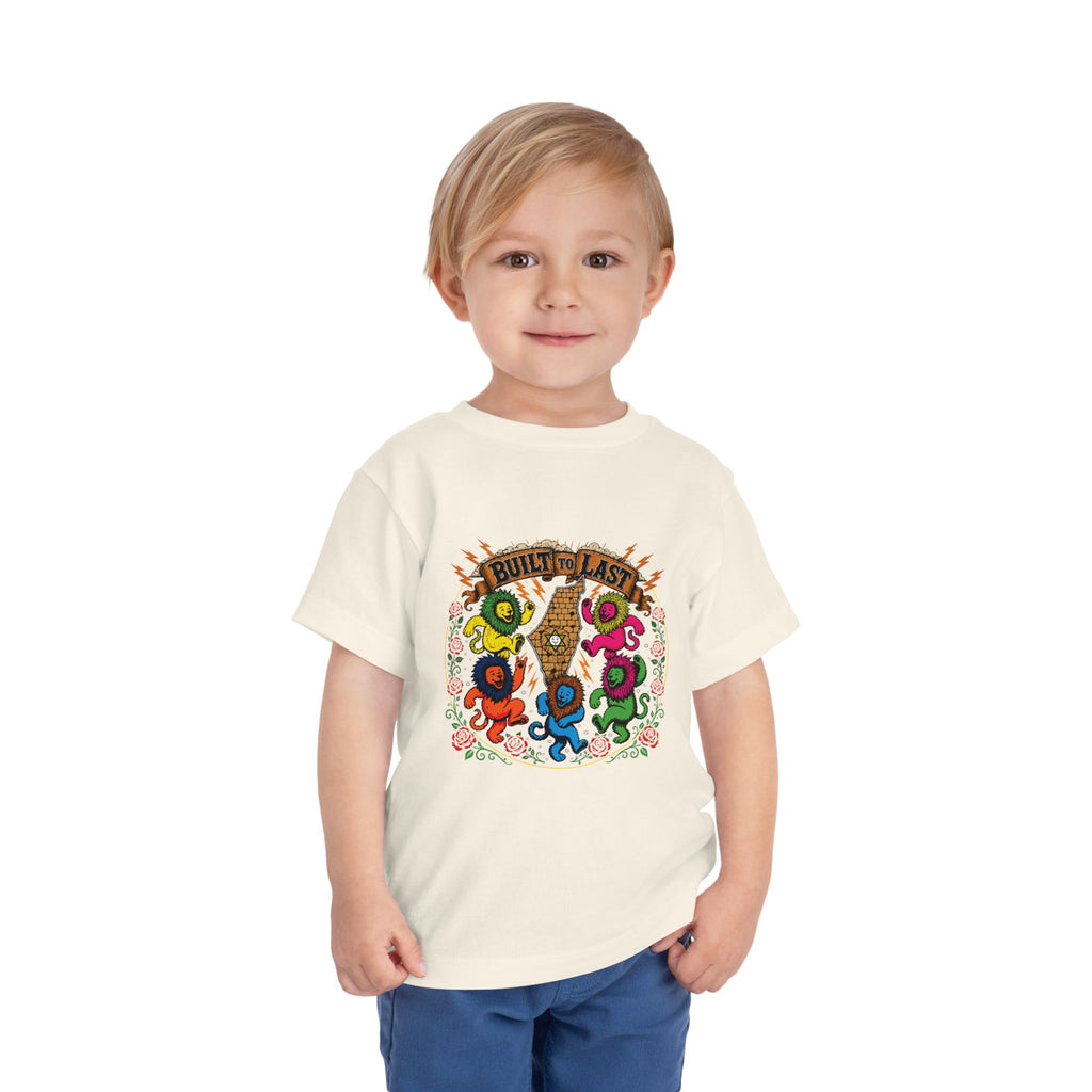 Grateful Israel - Built to Last Toddler Tee